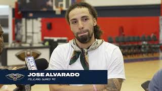 Jose Alvarado | Pelicans End of Season Media Availability 4/30/2024