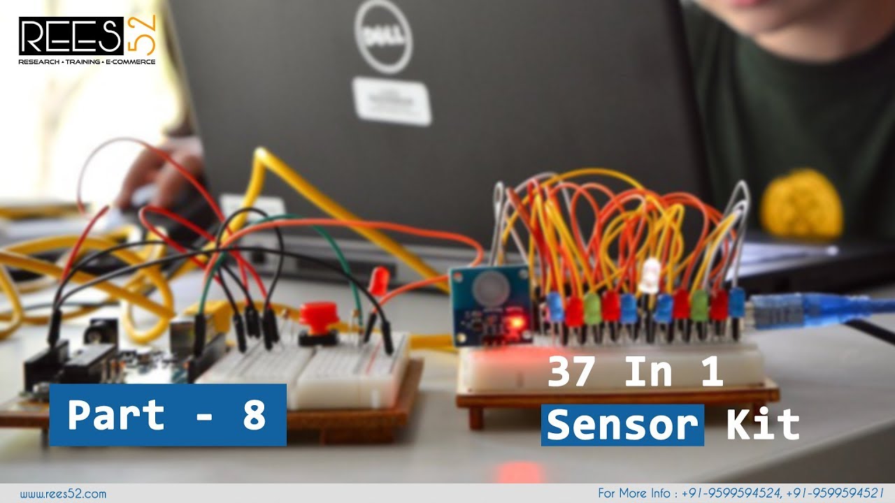 Dubstep EDM Music Player using Big Sound Sensor module interfacing with ...