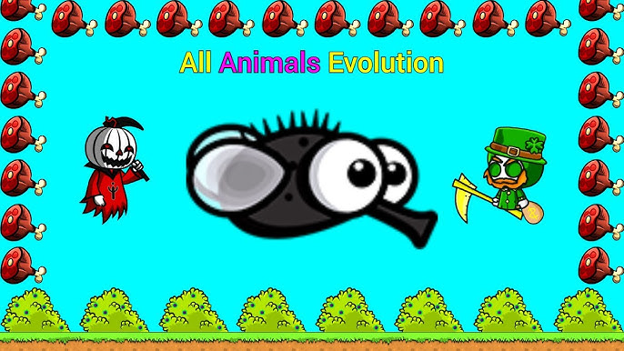 All Animals Evolution in EvoWorld.io (FlyOrDie.io) New 