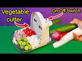 How To Make Vegetable Cutting Machine At Home | Vegetable Slicer Machine | Onion Slicer Machine DIY