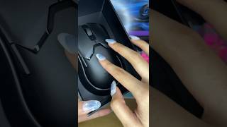 Razer girly Upgrading my mouse asmr unboxing gaming tiktok shorts girl