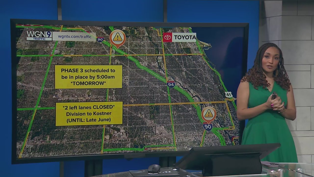 Phase 3 of Kennedy Expressway rehabilitation project begins this week ...