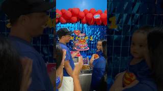 Celebrity Miko Gil Fahad Remedio Pineda 1st Birthday cake blow July 31, 2025 #superman Wealth