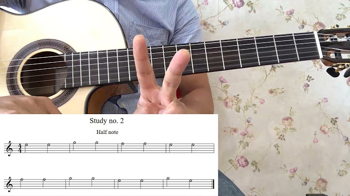 Hướng dẫn tự học guitar căn bản