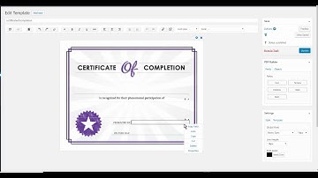 Divi To E2Pdf - Certificate of Completion Demo