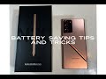 Battery Saving Tips & Tricks Galaxy Note 20 Ultra