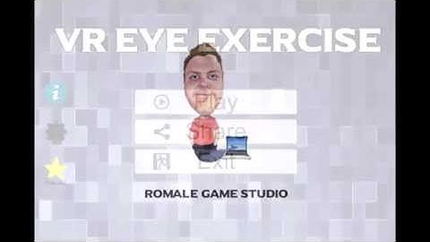 VR Eye Exercise for mobile phones