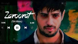 Zaroorat (slowed+reverb)/Magnetic Lofi | Ek Villain | Mustafa Zahid | Resimi