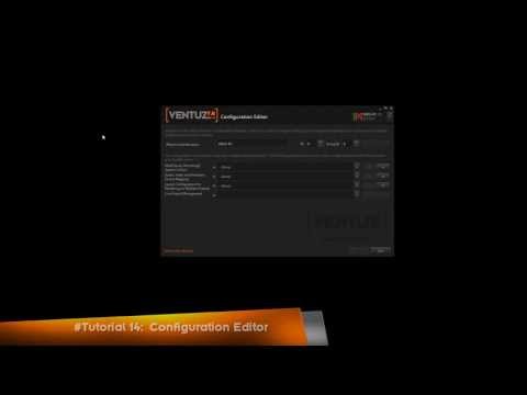 Ventuz Tutorial 14 - Configuration Editor