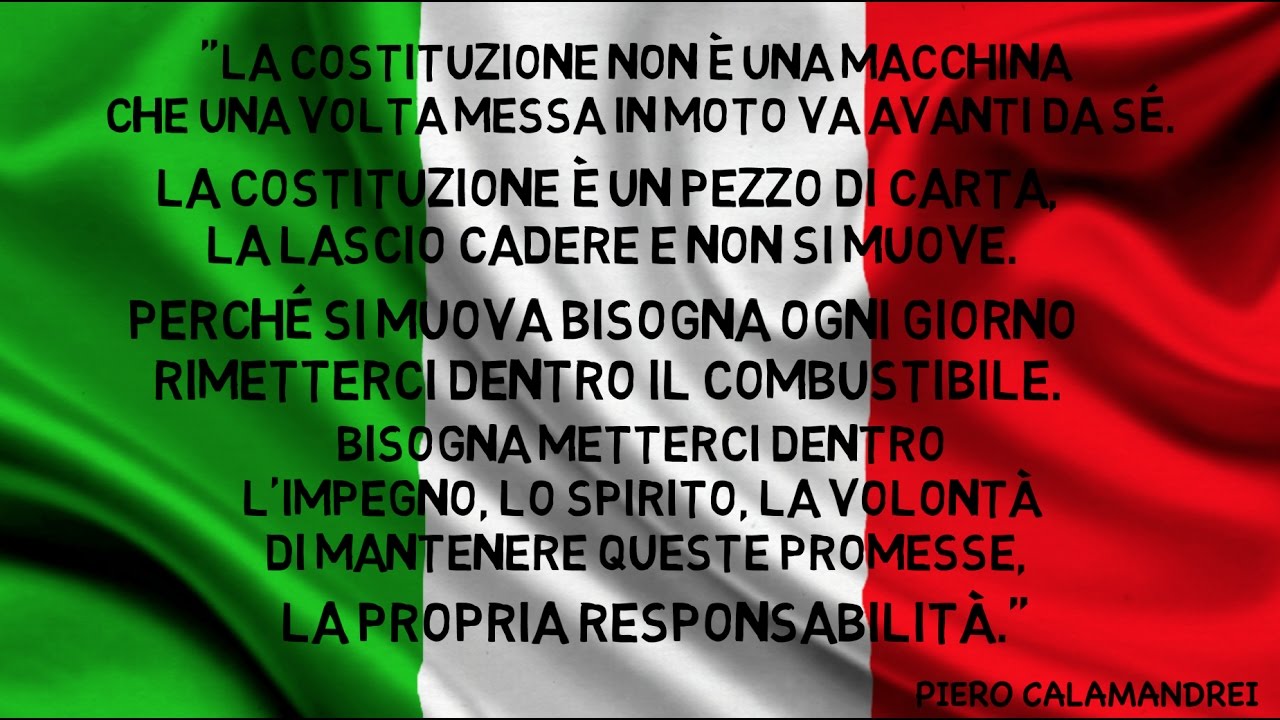 La Costituzione Italiana La Storia Della Nostra Costituzione Youtube