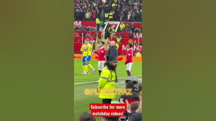 HUGE CHEER! Jadon Sancho Back At Old Trafford! | Manchester United 2-0 Nottingham Forest