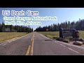 US Dash Cam Grand Canyon North Rim, Arizona アメリカ アリゾナ州のグランドキャニオンのノースリムを走って、谷間の形成と煩悩について考えてきました💦