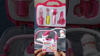 Satisfying with Unboxing & Review Pink Medical Kit Doctor Set/Asmrtoys
