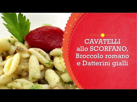 Cavatelli allo scorfano