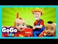 Old macdonald had a farm  gogo kids nursery rhymes