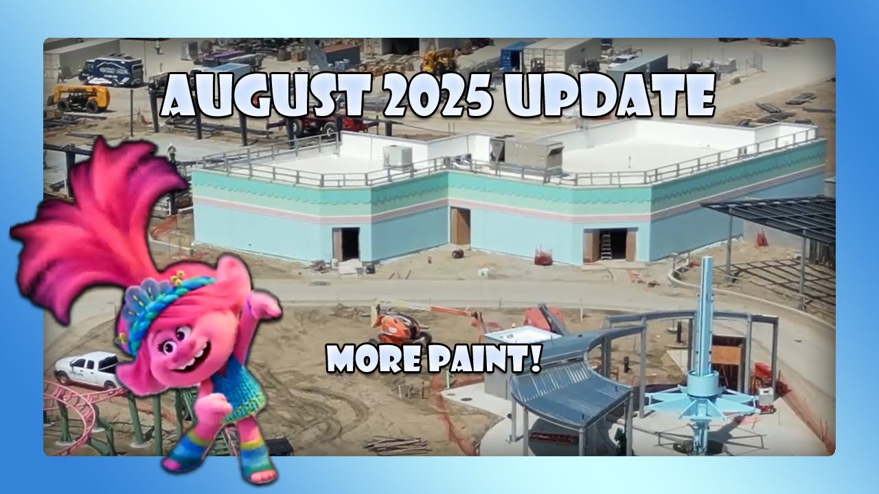 Universal Kids Resort Construction Update - Frisco Texas - August 2025