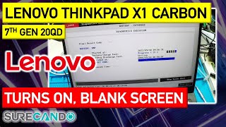 Lenovo ThinkPad X1 Carbon 7th Gen 20QD 20QE Laptop Diagnostics and Battery health test