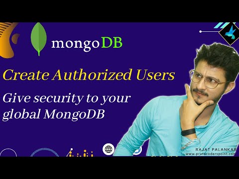 MongoDB authentication - give auth security to your mongo database by creating users credentials