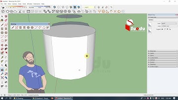 Học Sketchup cho người mới bắt đầu - P6 - Circle + Polygon
