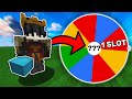 I Spun A WHEEL To Decide My Bedwars Challenge