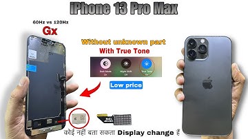 iPhone 13 Pro Max Display Replacement || Original vs Gx Display || Low Price…