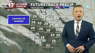 Tracking continued cool air, with warmer days ahead