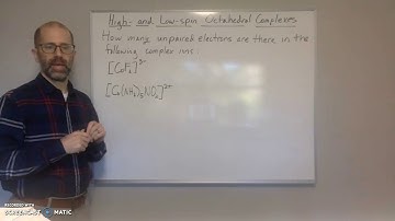 High- and Low-Spin Octahedral Complexes-Practice Problems