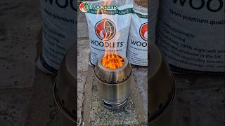 Smokeless Tabletop Fire Pit with Woodlets Wood Pellets #firepit #firepits #woodpellets