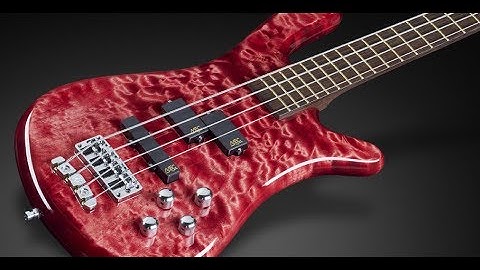 Warwick Custom Shop Masterbuilt - Streamer LX Colored Flamed Maple Special Bleached Red #16-3155