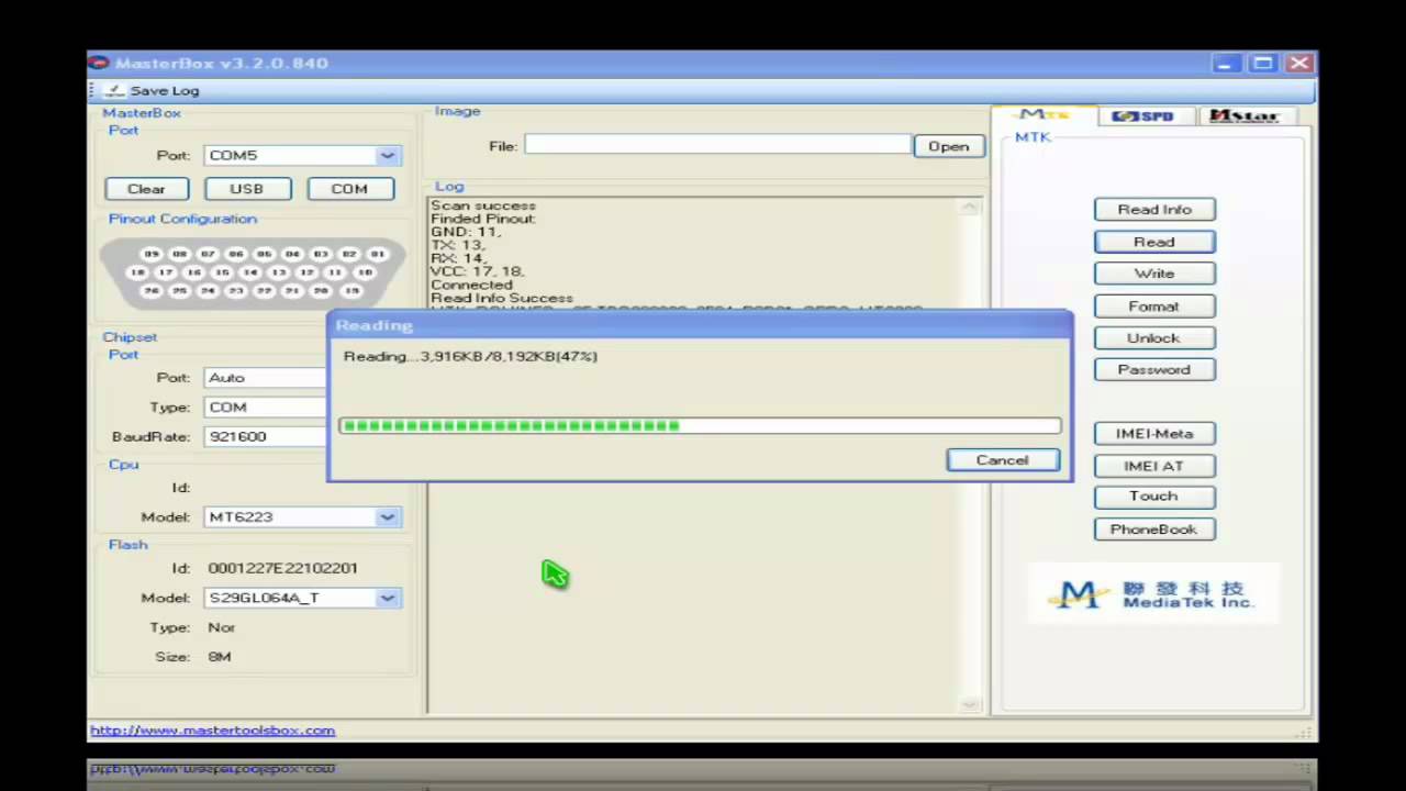 Mtk Read flash file - YouTube