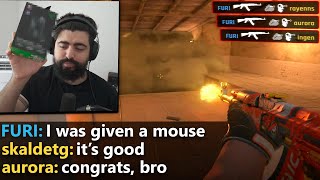 FURI SURPRISES ENEMIES with HIS NEW MOUSE