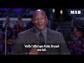 Michael Jordan prononce un discours émouvant à la célébration de Kobe et Gianna Bryant | MSB