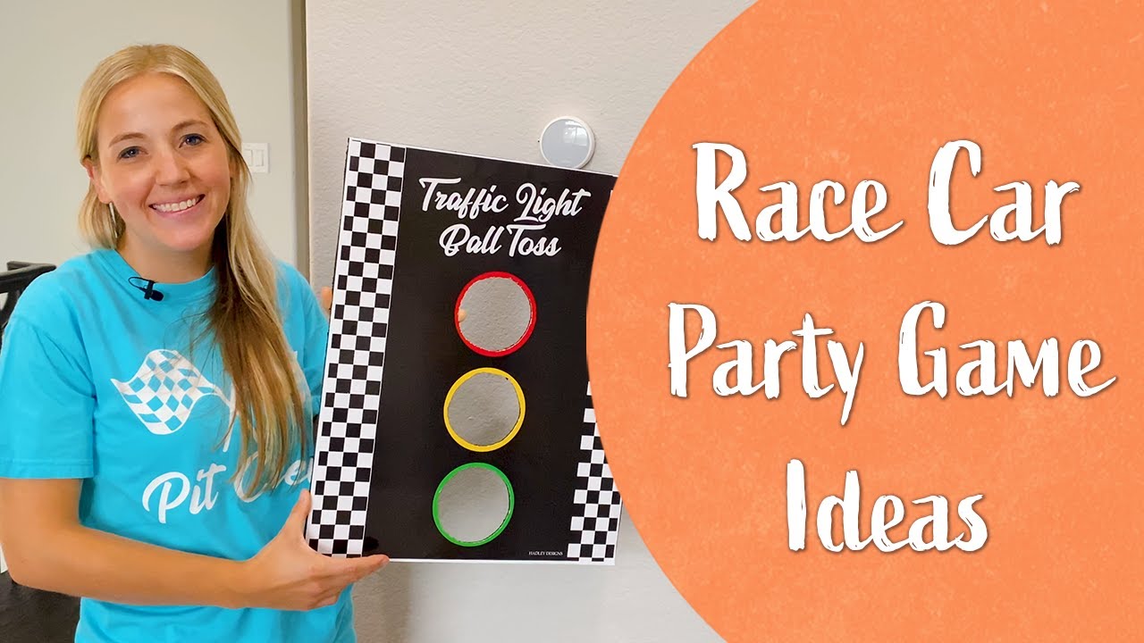 Race Car Party Game Ideas YouTube Race Car Party Game Ideas YouTube
