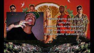 Tropkillaz, J Balvin, Anitta - Bola Rebola ft. MC Zaac LYRICS/LETRA