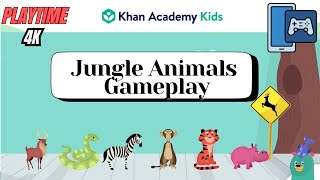 🐯🌴 Khan Academy Kids App Jungle Animals | Learning Animal Names for Kids | PlayTime 4K ✨ screenshot 5