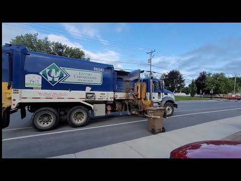 Enviro Connexions Labrie Automizer Mack compost vidéos 67 (garbage truck saison 3)