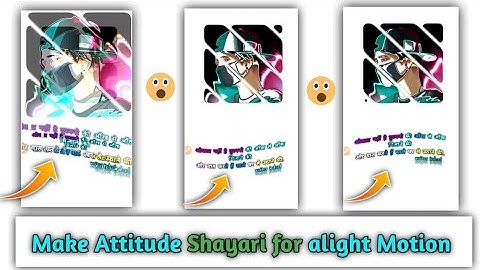 Attitude boy Instagram video editing tutorial | Attitude boy WhatsApp status  editing Alight Motion