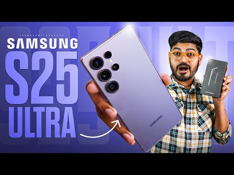 Video thumbnail: Techysomz Kannada unboxing of the Samsung Galaxy S25 Ultra