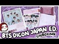 BTS DICON Vol.10 Photobook Japan Special Edition Unboxing 