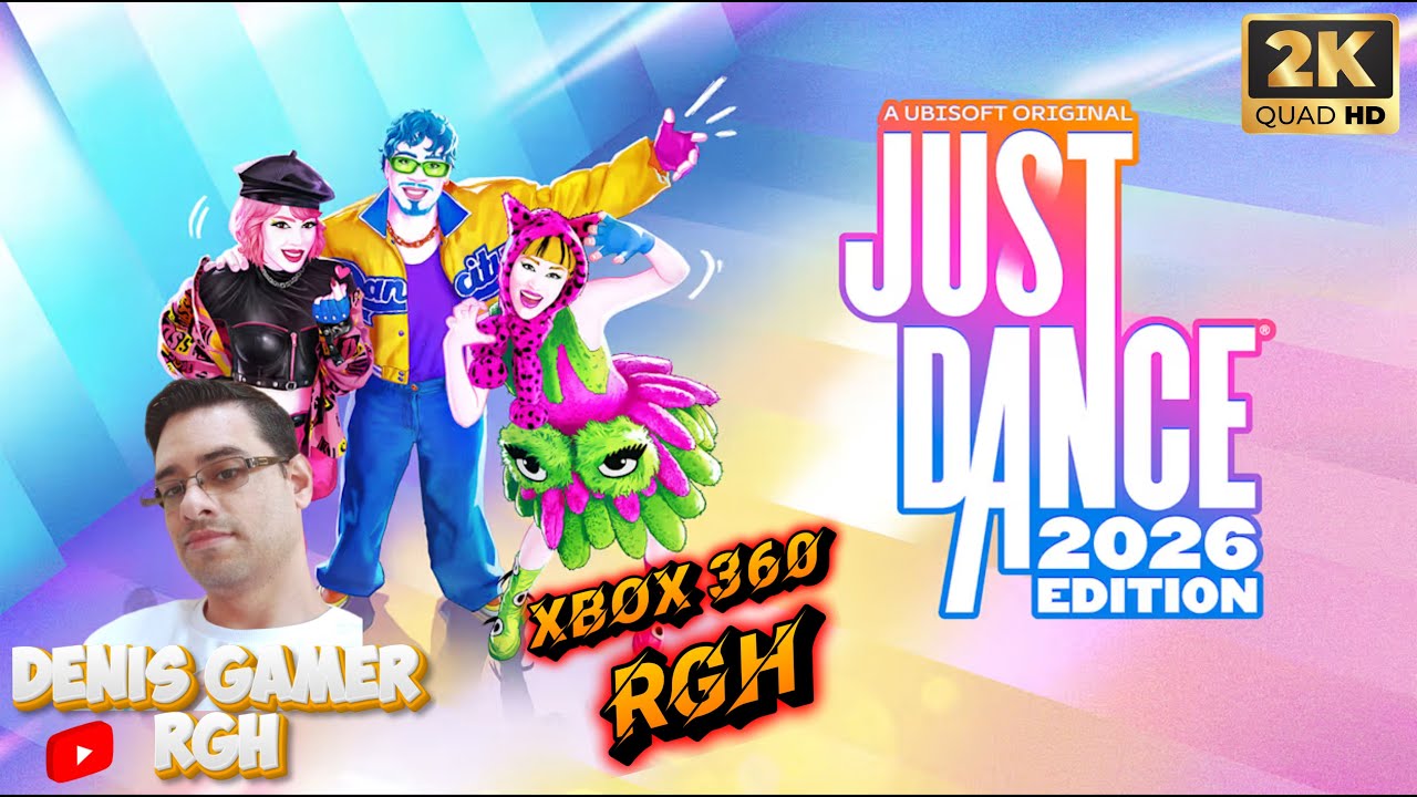 Just Dance 2026 - 2019 XBOX 360 RGH