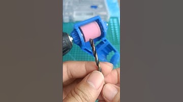 portable drill bit sharpener
