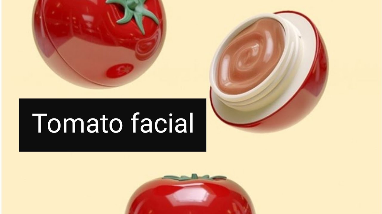 Tomato skin glow mask tomato facial tomato diy skin care remedy