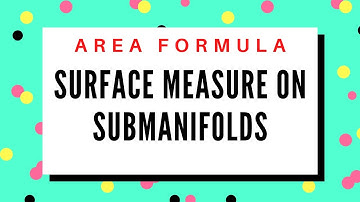 Surface Measure on Riemannian Manifolds