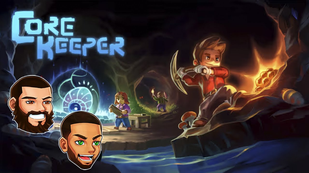 First Playthrough of Core Keeper - Coop Adventures - Day 1 - YouTube