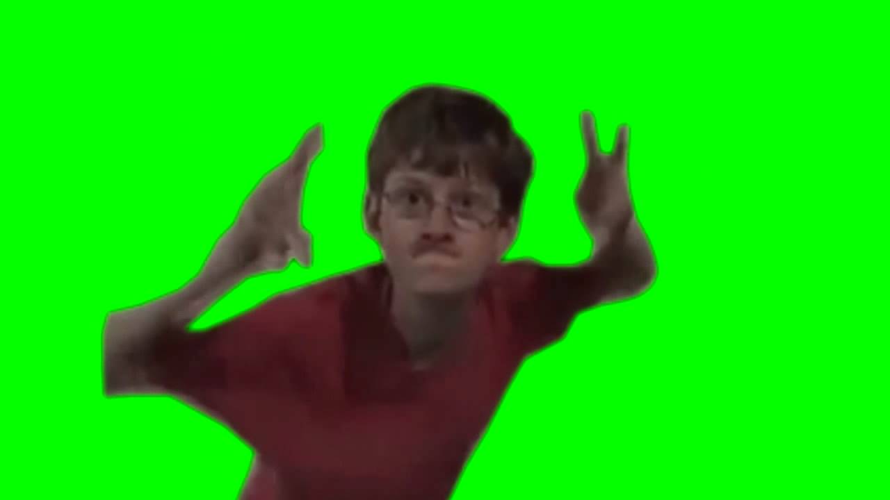 [FREE SOURCE] Crazy Frog Bros GREEN Screen guy tshirt Red Dance YouTube