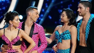 Adam and Jenna vs. Mirai and Alan Jive Dance-Off (Week 3) | Dancing With The Stars