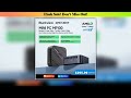 Hands-on World Premiere Blackview MP100 Mini PC AMD R7 5825U 8Core 16thread Mini PC 16GB 32GB DDR4•