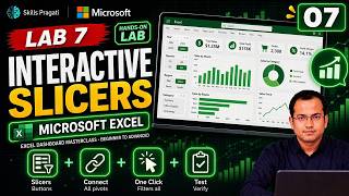 Lab 7: Slicers - Make the Dashboard Interactive | Excel Dashboard Masterclass