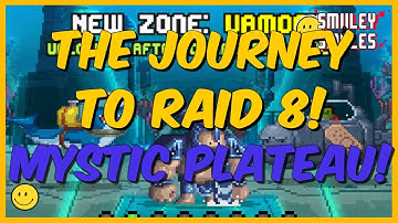 Bit Heroes Journey to Raid 8 ! Zone 10 Flag 7 ! Mystic Plateau !