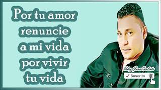 Video thumbnail of "karaoke Si Tu Amor No Vuelve" Jean Carlos Centeno"